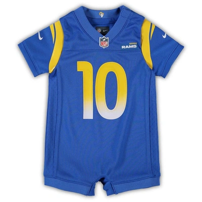Shop Nike Infant  Cooper Kupp Royal Los Angeles Rams Game Romper Jersey