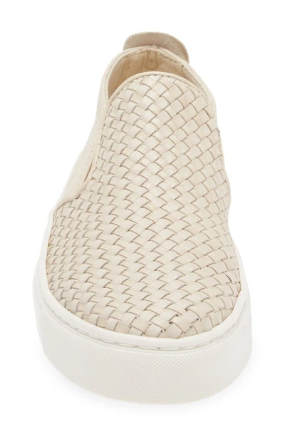 Shop The Flexx 'sneak Name' Sneaker In Beige