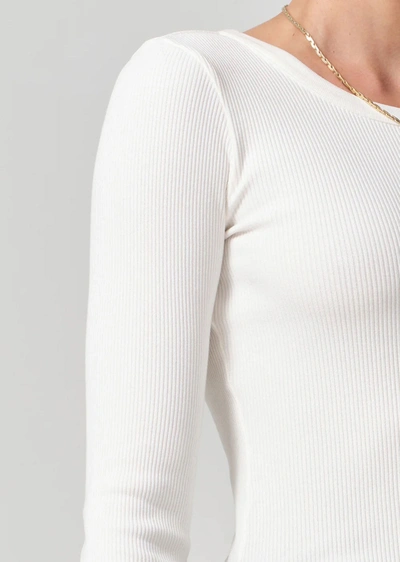 Shop Citizens Of Humanity Bina Crewneck In White