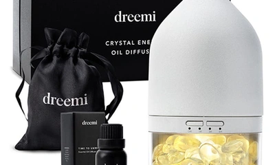 Shop Pure Daily Care Dreemi Crystal Energy Oil Diffuser Set In White
