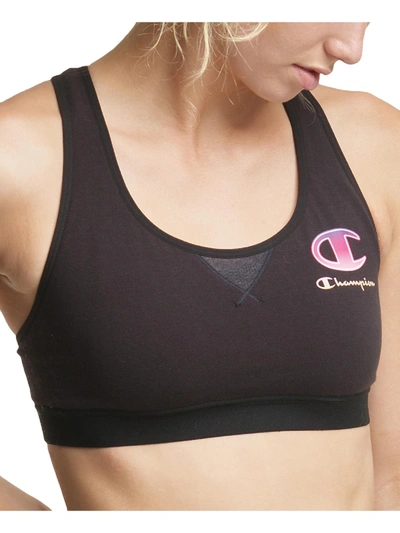 Shop Champion Womens Fitness Workout Sports Bra In Grey