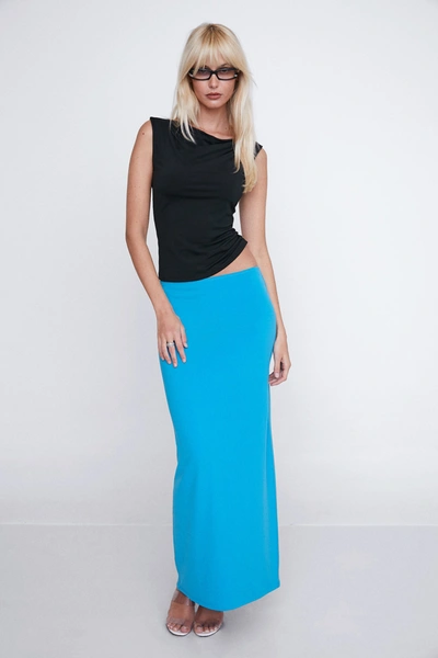 Shop Ho23 Chiara Skirt In Cerulean