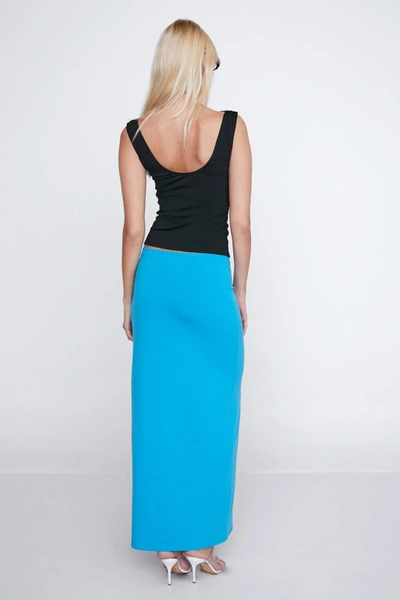 Shop Ho23 Chiara Skirt In Cerulean