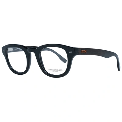 Shop Zegna Couture Men Optical Men's Frames In Black