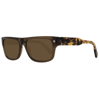 Shop Ermenegildo Zegna Men Men's Sunglasses In Brown