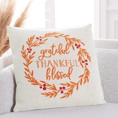 Safavieh Grateful Blessed Pillow