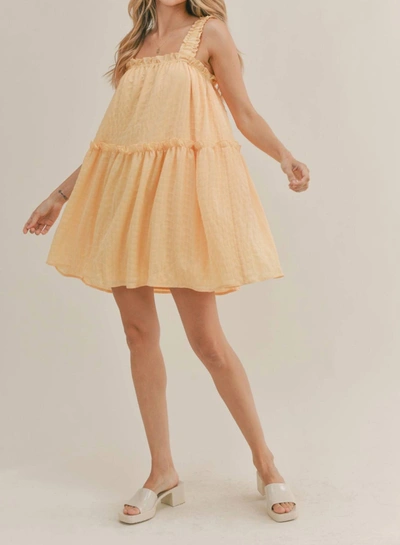 Shop Sadie & Sage Spring Sunshine Mini Dress In Lemon In Yellow
