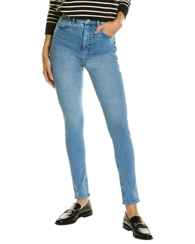 Shop Triarchy Light Indigo High-rise Skinny Jean In Blue