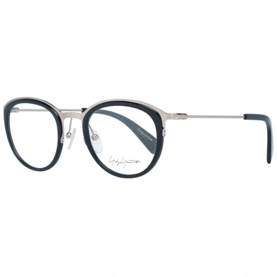 Shop Yohji Yamamoto Unisex Optical Frames In Black