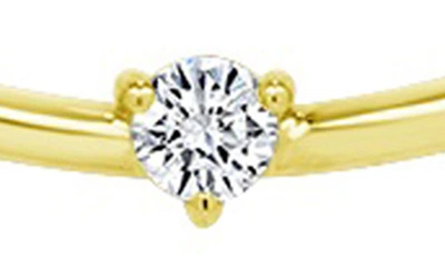 Shop Ron Hami 14k Gold Diamond Bar Necklace In Yellow Gold/ Diamond