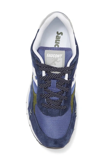 Shop Saucony Shadow 6000 Mushroom Pack Sneaker In Navy/ White