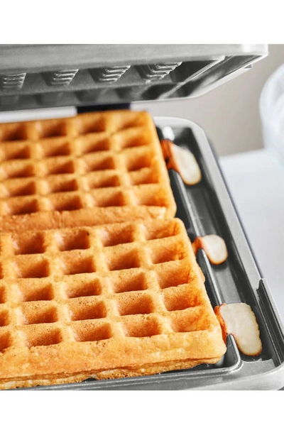 Greenpan Elite Ceramic Nonstick 4-square Waffle Maker In Oxford Blue