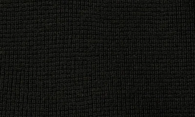 Shop Good Man Brand Waffle Knit Merino Wool Hoodie In Black