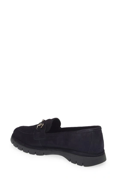 Shop The Flexx Chic Too Bit Loafer In Dark Blue