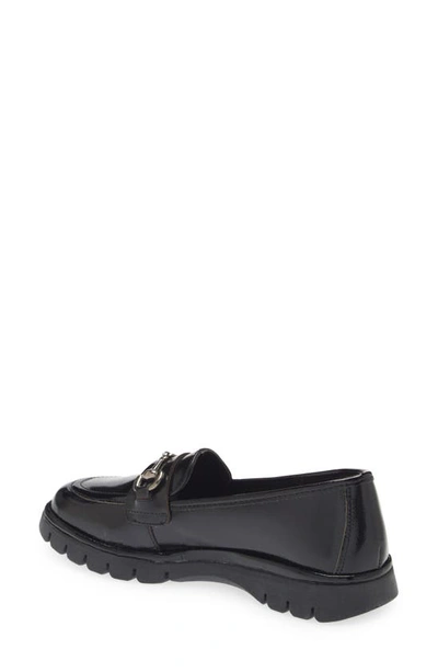 Shop The Flexx Chic Too Bit Loafer In Black Naplack