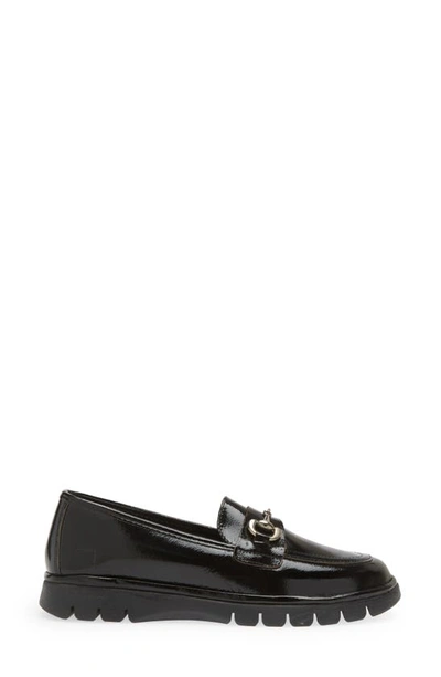 Shop The Flexx Chic Too Bit Loafer In Black Naplack