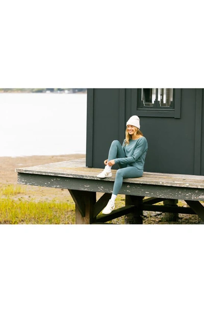 Travismathew Beyond The Coast Drawstring Pants In Heather North Atlant