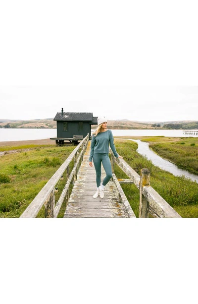 Travismathew Beyond The Coast Drawstring Pants In Heather North Atlant