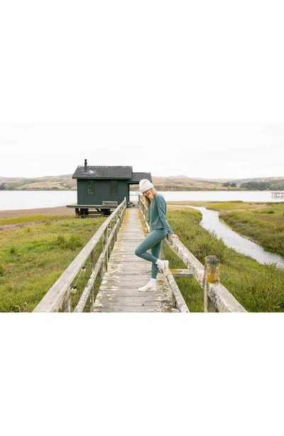 Travismathew Beyond The Coast Drawstring Pants In Heather North Atlant