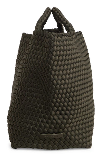 Shop Naghedi St. Barths Large Tote In Olive