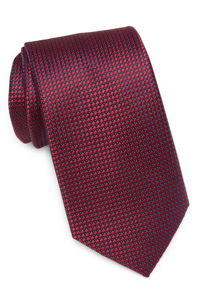 Shop Savile Row Co Boulton Micro Geo Tie In Red