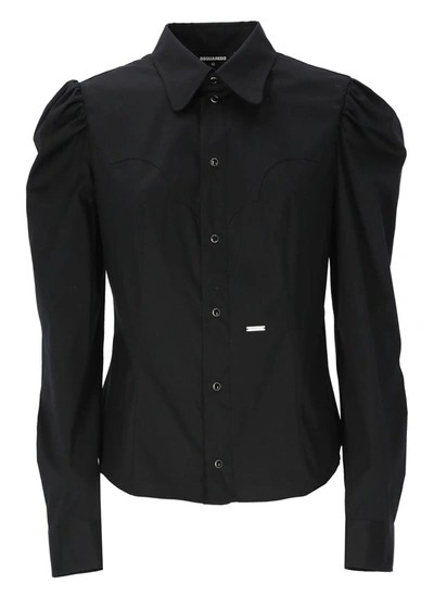 Shop Dsquared2 Shirts Black