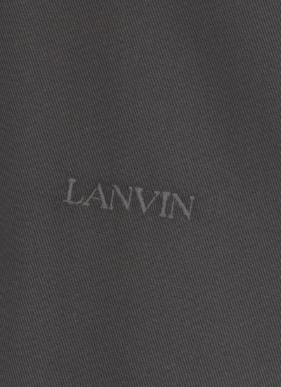 Shop Lanvin Shirts Grey