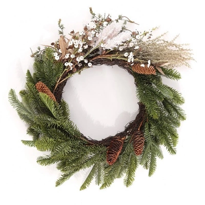 Safavieh Faux 21 Inch Pine & Olive Leaf Wreath