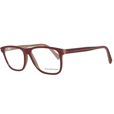 Shop Ermenegildo Zegna Men Optical Men's Frames In Brown