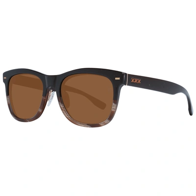 Shop Zegna Couture Men Men's Sunglasses In Brown