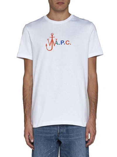 Shop Apc Capsule T-shirts And Polos In White