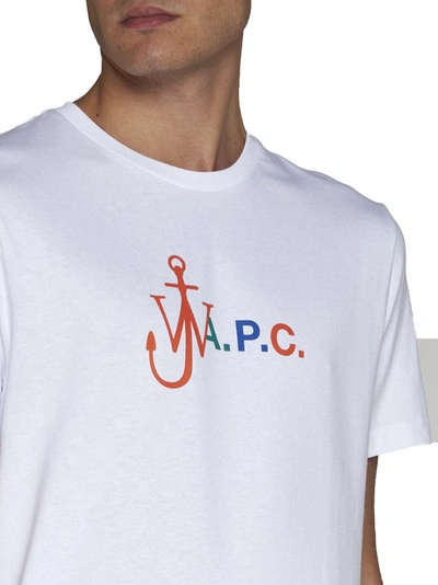 Shop Apc Capsule T-shirts And Polos In White