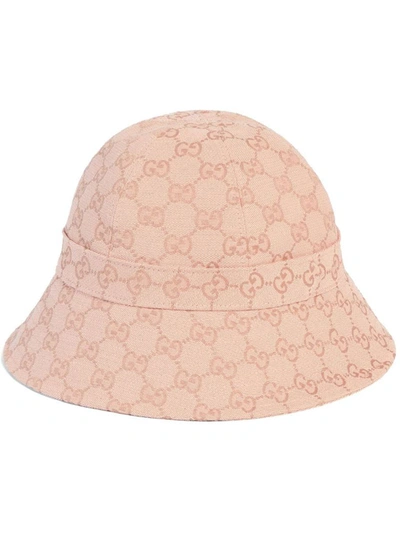 Shop Gucci Gg Bucket Hat In Pink