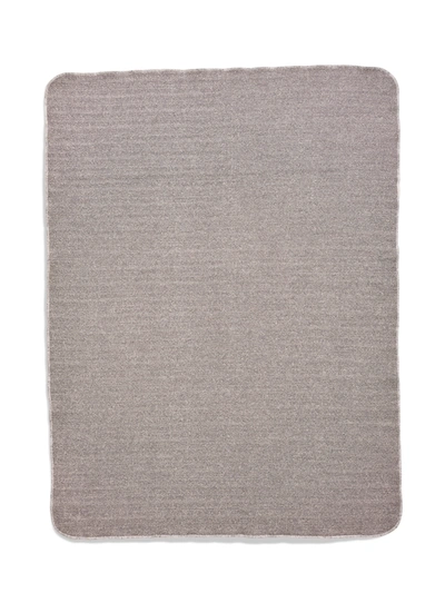 Faherty Whitewater High Pile Fleece Blanket In Latte