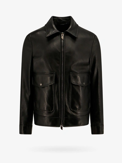 Shop Salvatore Santoro Jacket In Black