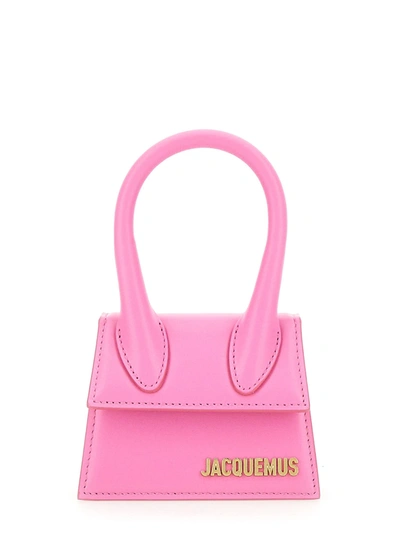 Shop Jacquemus Le Chiquito Bag In Rosa