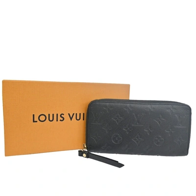 Louis Vuitton Portefeuille Zippy Navy Canvas Wallet (Pre-Owned)