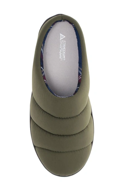 Staheekum Summit And Go Puffy Slipper In Olive