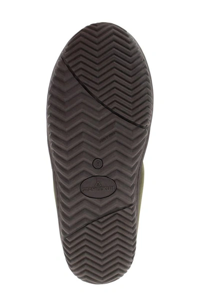 Staheekum Summit And Go Puffy Slipper In Olive