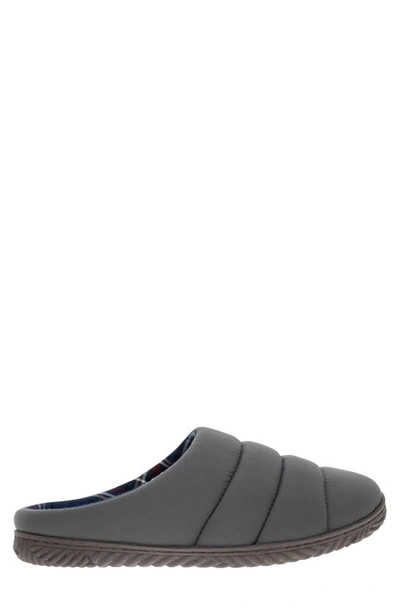 Staheekum Summit And Go Puffy Slipper In Charcoal