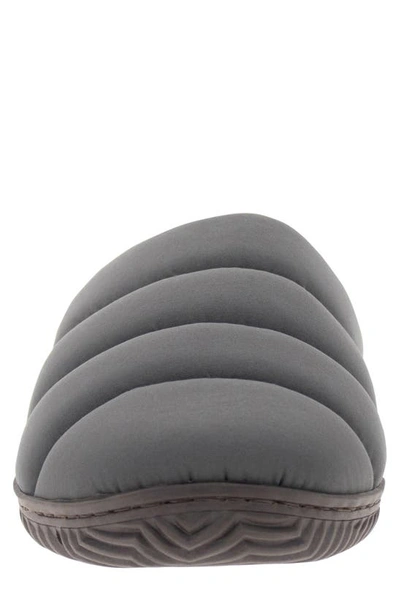 Staheekum Summit And Go Puffy Slipper In Charcoal