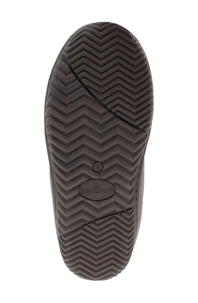 Staheekum Summit And Go Puffy Slipper In Charcoal