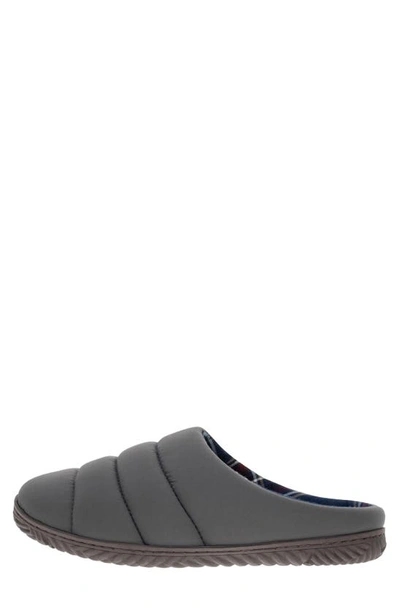 Staheekum Summit And Go Puffy Slipper In Charcoal