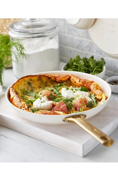 Greenpan 3 Piece Reserve Frypan Set In Cream