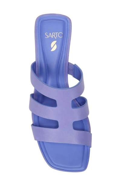 Shop Franco Sarto Flexa Carly Sandal In Blue