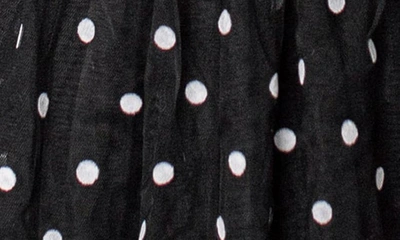 Popatu Kids' Knit & Tulle Dress With Faux Fur Bolero In Black