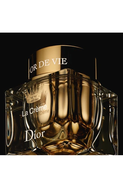 Shop Dior L'or De Vie La Crème Riche Anti-aging Face Cream Refill