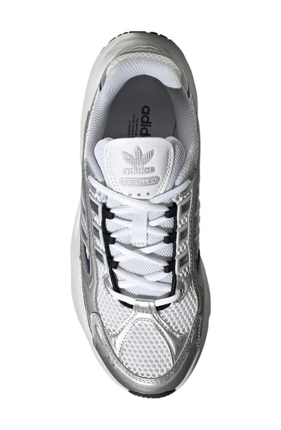 Shop Adidas Originals Ozmillen Sneaker In White/ Black/ Tech Indigo