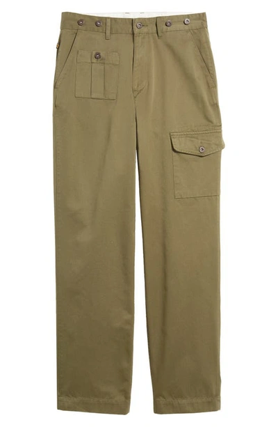 Shop Alpha Industries Cotton Cargo Pants In Og-107 Green