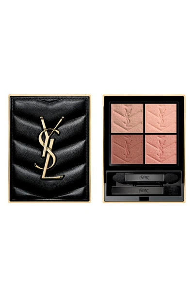 Shop Saint Laurent Couture Mini Clutch Luxury Eyeshadow Palette In 600 Spontini Lilies